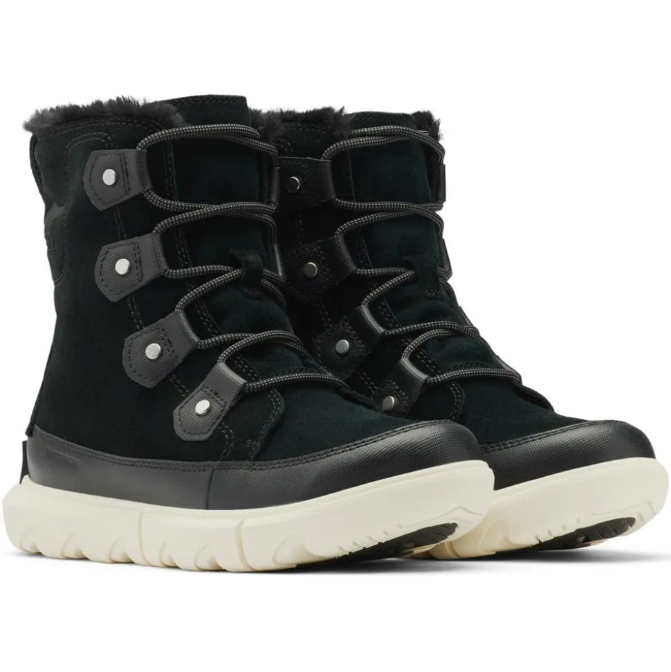 Chaussures après-ski Sorel Sorel Explorer II Joan Black Fawn