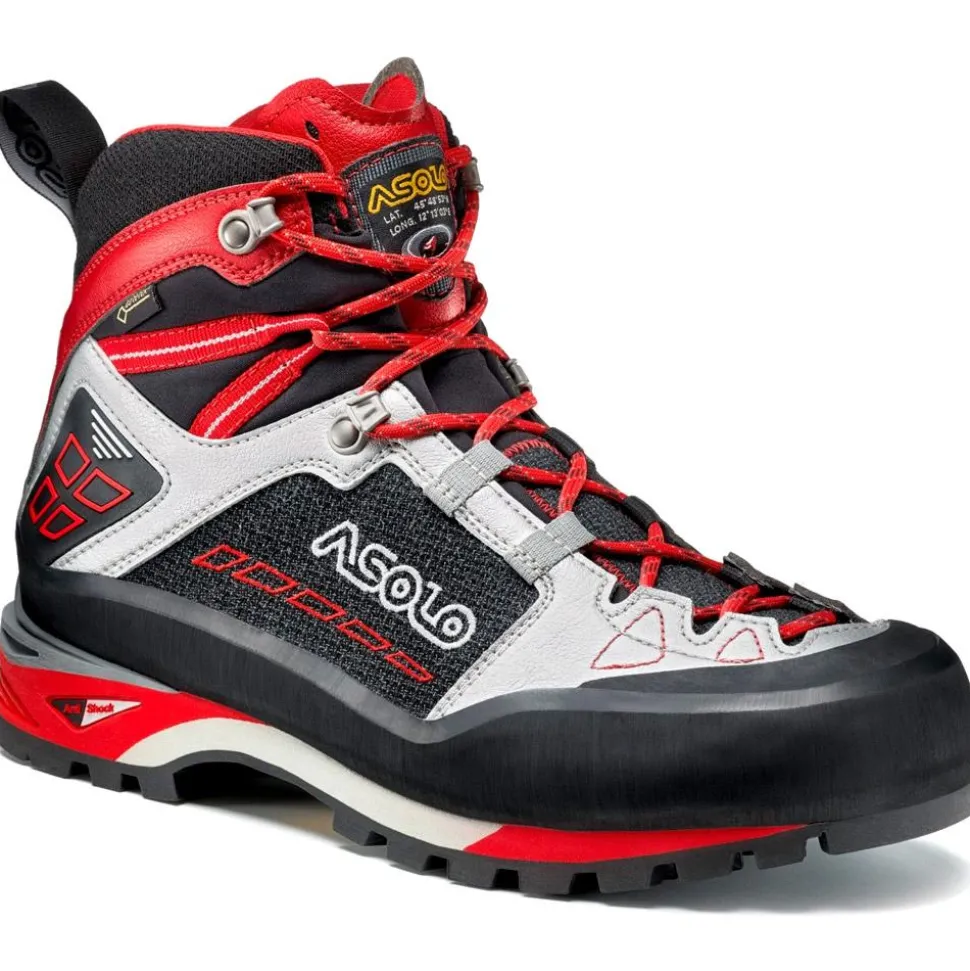 Chaussures d'alpinisme Asolo Freney Mid GV Nero Argento