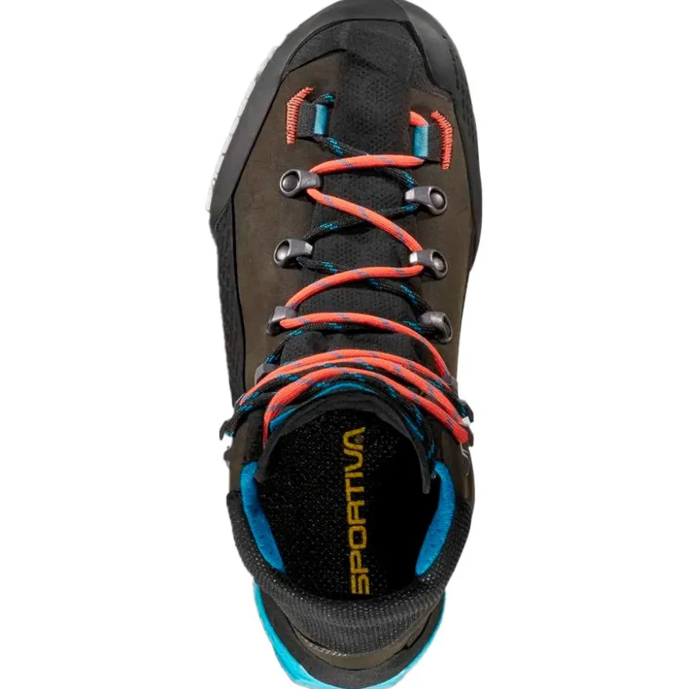 Chaussures d'alpinisme La Sportiva Aequilibrium Lt Woman Gore-Tex Black Hibiscus