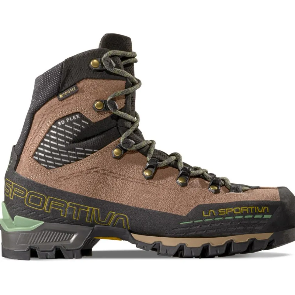 Chaussures d'alpinisme La Sportiva Trango Alpine Woman Gore-Tex Sand Dune Aspen Green