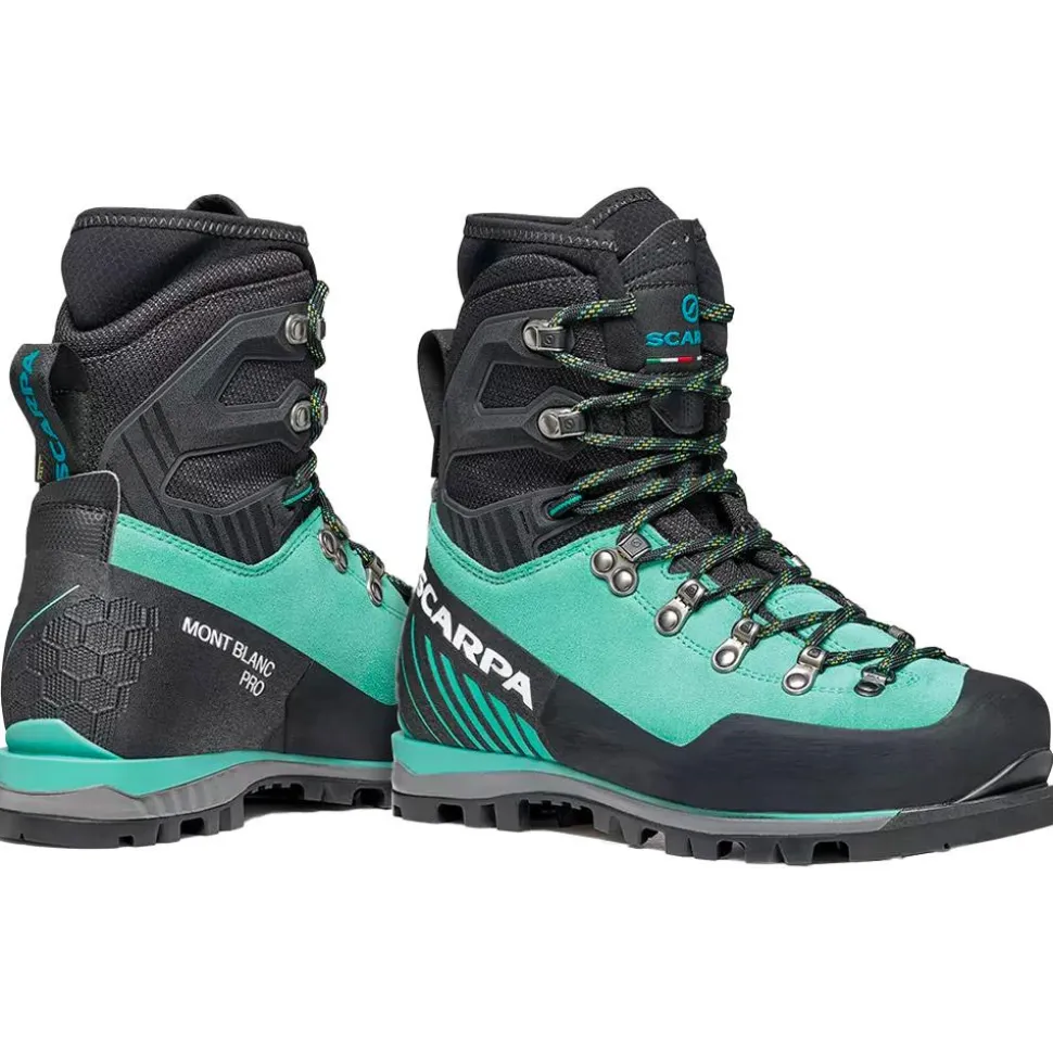 Chaussures d'alpinisme Scarpa Mont Blanc Pro Gore-Tex Wmn Blue