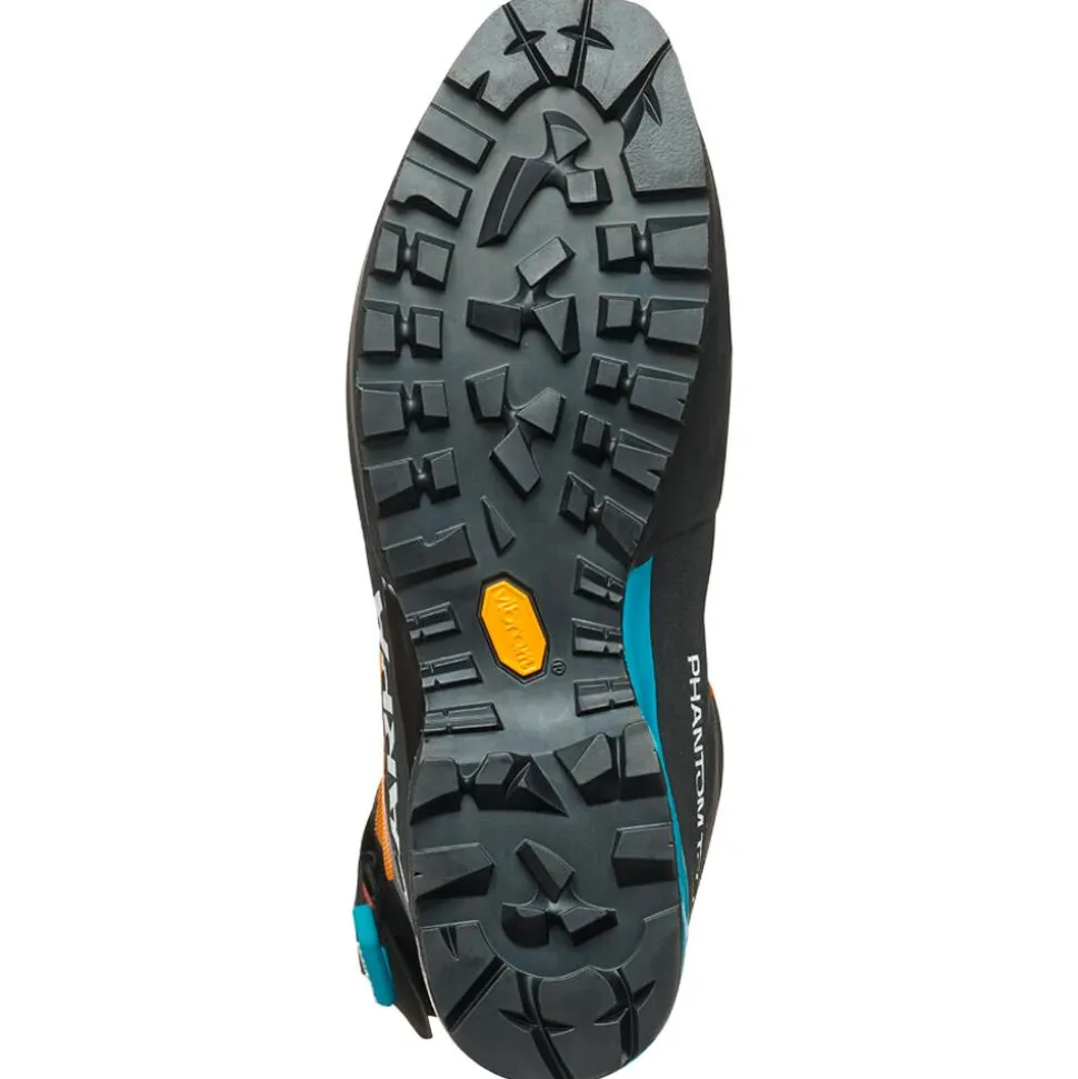 Chaussures d'alpinisme Scarpa Phantom Tech HD Black Bright Orange