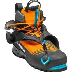Chaussures d'alpinisme Scarpa Phantom Tech HD Black Bright Orange