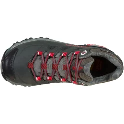 Chaussures de Fast Hiking La Sportiva Ultra Raptor II Leather Gore-Tex Woman Charcoal Lollipop