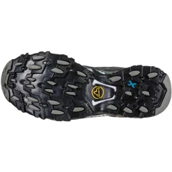 Chaussures de Fast Hiking La Sportiva Ultra Raptor II Leather Gore-Tex Woman Charcoal Lollipop