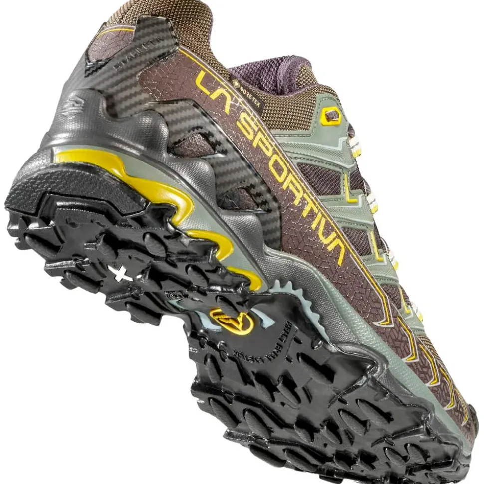 Chaussures de Fast Hiking La Sportiva Ultra Raptor II Gore-Tex Carbon Moss