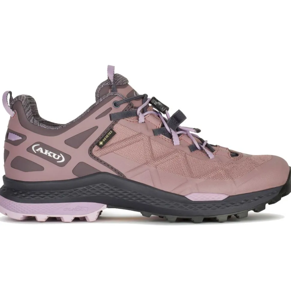 Chaussures de Fast Hiking Aku Rocket Dfs Gore-Tex Ws Dust pink Lila
