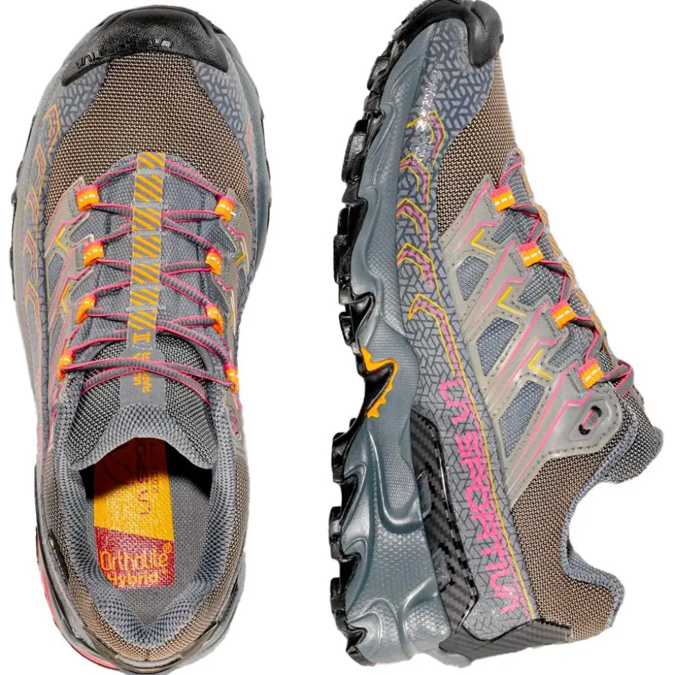 Chaussures de Fast Hiking La Sportiva Ultra Raptor II Woman Gore-Tex Slate Sorbet