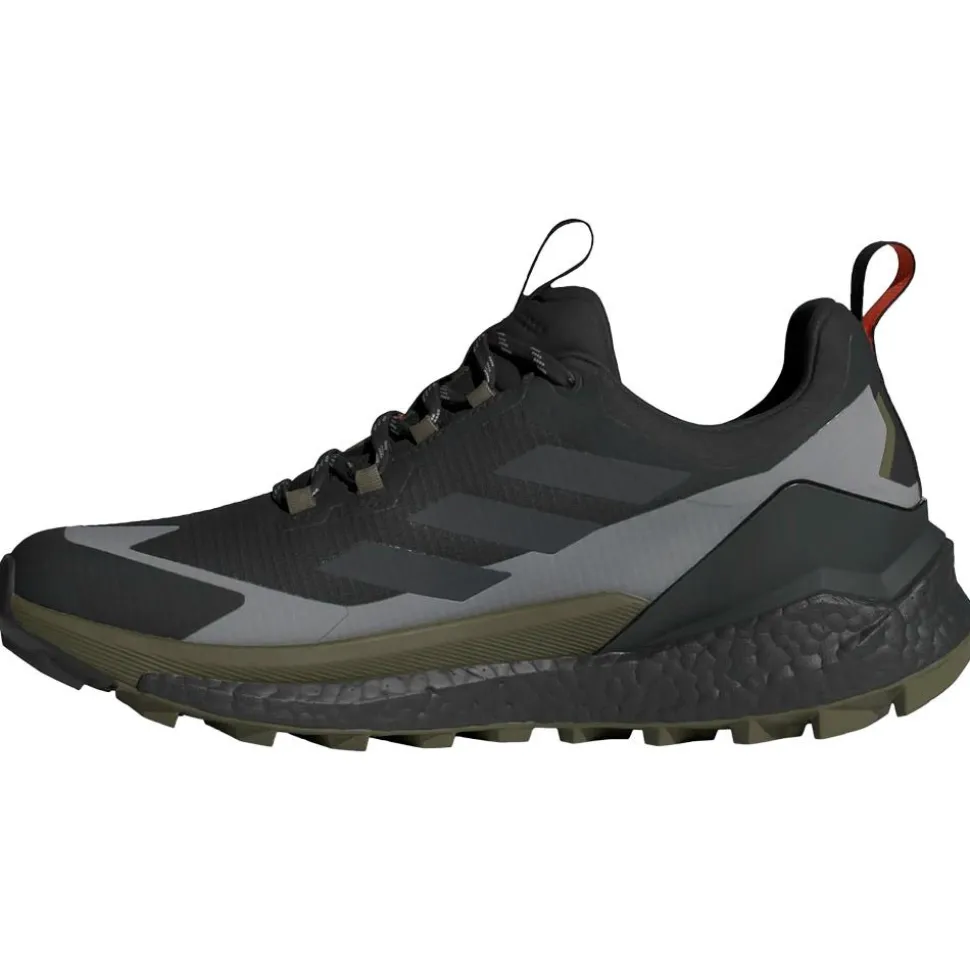 Chaussures de Fast Hiking adidas Terrex Free Hiker 2 Low Gore-Tex Cblack Carbon Olistr
