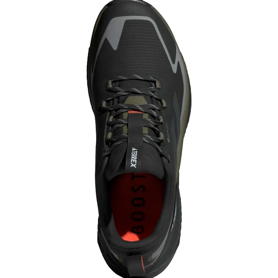 Chaussures de Fast Hiking adidas Terrex Free Hiker 2 Low Gore-Tex Cblack Carbon Olistr