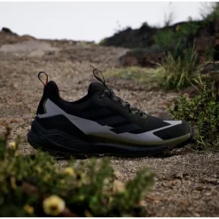 Chaussures de Fast Hiking adidas Terrex Free Hiker 2 Low Gore-Tex Cblack Carbon Olistr