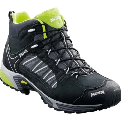 Chaussures de Fast Hiking Meindl Sx1.1 Mid Gore-Tex Black Lemon