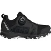 Chaussures de randonnée adidas Terrex Agravic Boa K Core Black Cloud White Grey Three