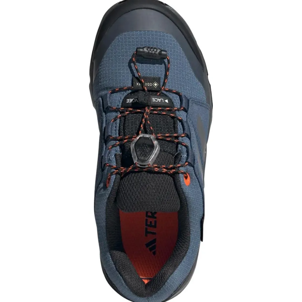 Chaussures de randonnée adidas Terrex Gore Tex Kid Wonder Steel Grey Three Impact Orange