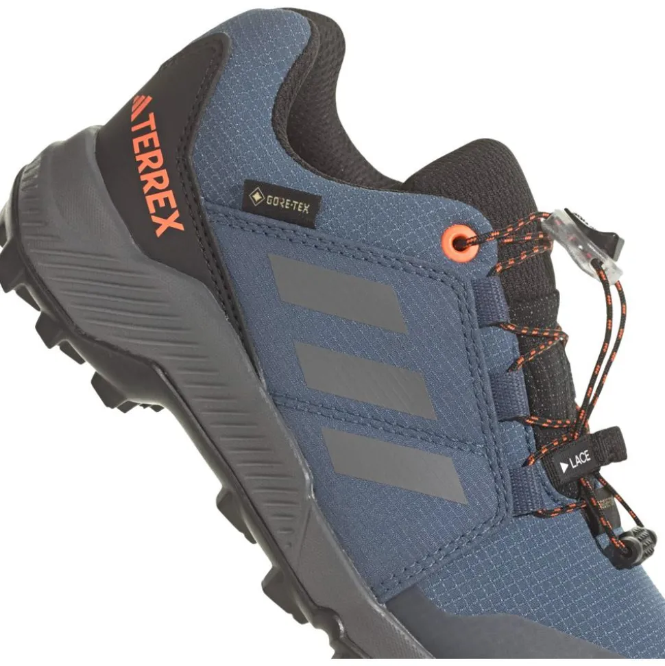 Chaussures de randonnée adidas Terrex Gore Tex Kid Wonder Steel Grey Three Impact Orange