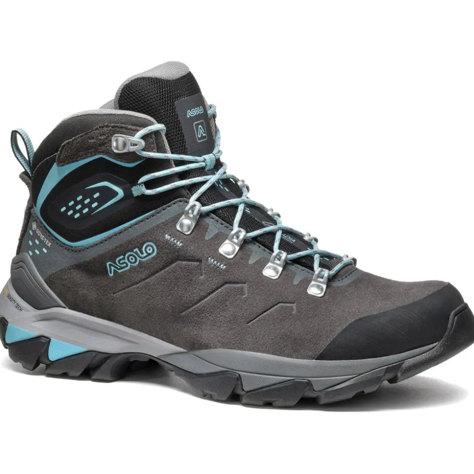 Chaussures de randonnée Asolo Acadia Mid Lth Gore-Tex Women Graphite Sky Blue