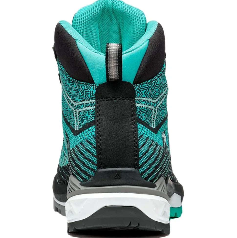 Chaussures de randonnée Asolo Falcon Evo Jaquard Gv II Women Black Aquagreen