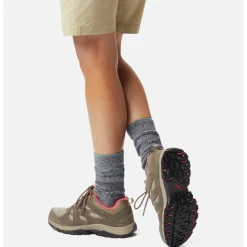 Chaussures de randonnée Columbia Redmond III Wmn Waterproof Pebble Red Coral