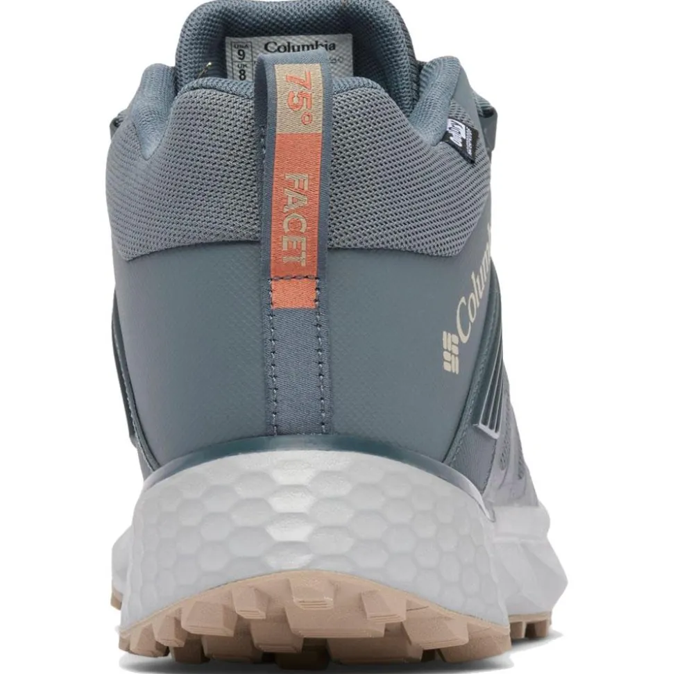 Chaussures de randonnée Columbia Facet 75 Mid Outdry Graphite Canvas Tan