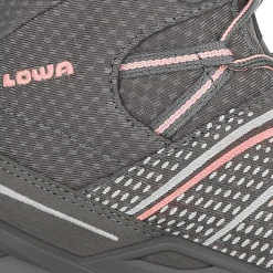 Chaussures de randonnée Lowa Ferrox Pro Gore-Tex Mid Ws Graphite Salmon