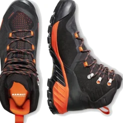 Chaussures de randonnée Mammut Sapuen High Gore-Tex Hot Red