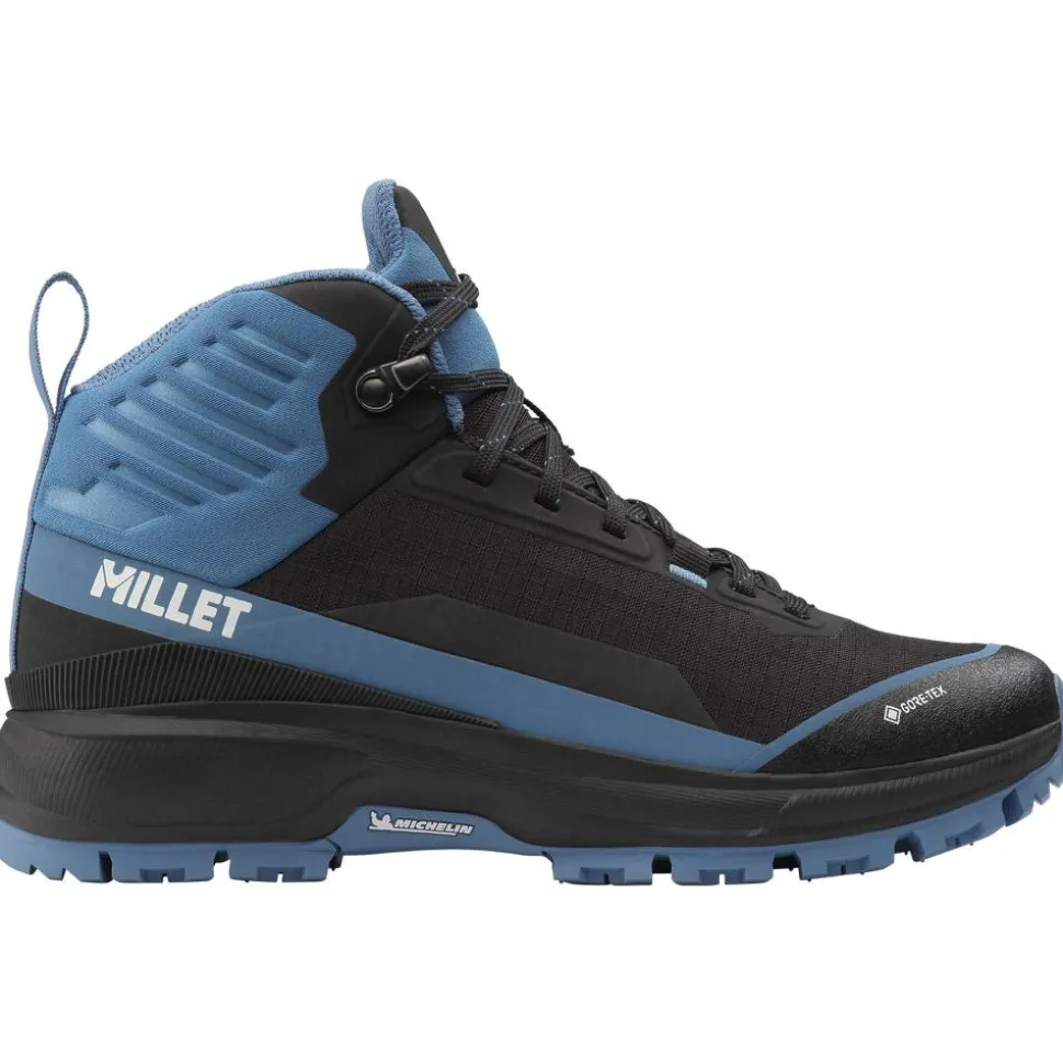Chaussures de randonnée Millet Wanaka Mid Gore-Tex W Black Coronet Blue