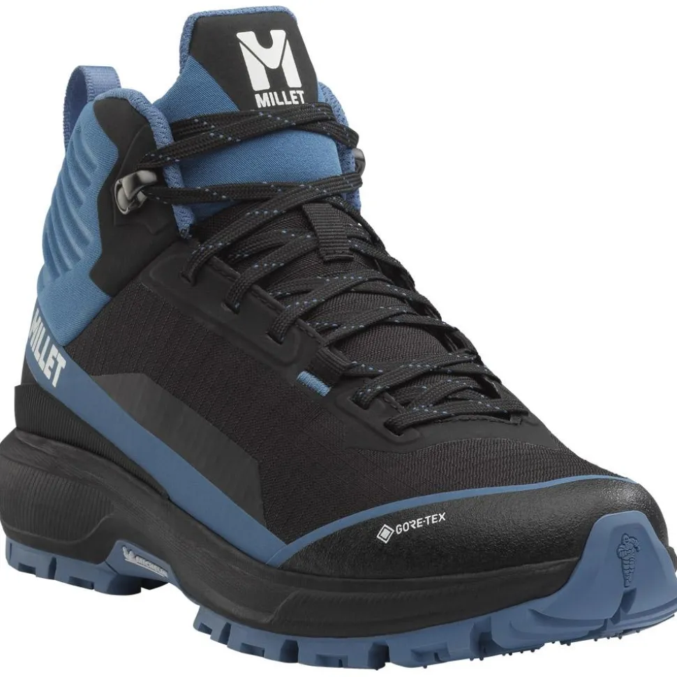 Chaussures de randonnée Millet Wanaka Mid Gore-Tex W Black Coronet Blue