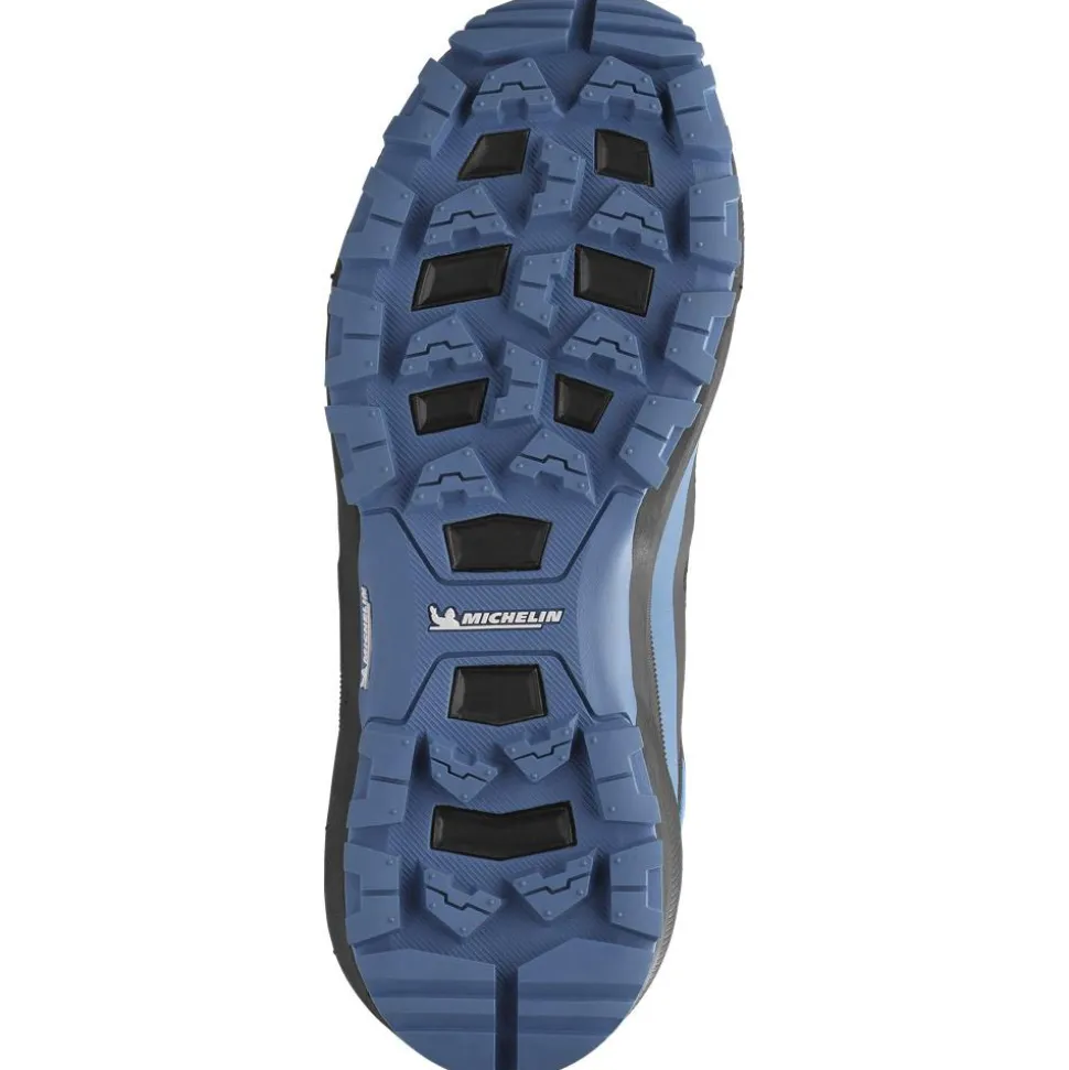 Chaussures de randonnée Millet Wanaka Mid Gore-Tex W Black Coronet Blue