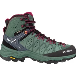 Chaussures de randonnée Salewa Alp Trainer 2 Mid GTX Wmn Duck Green Rhododendon
