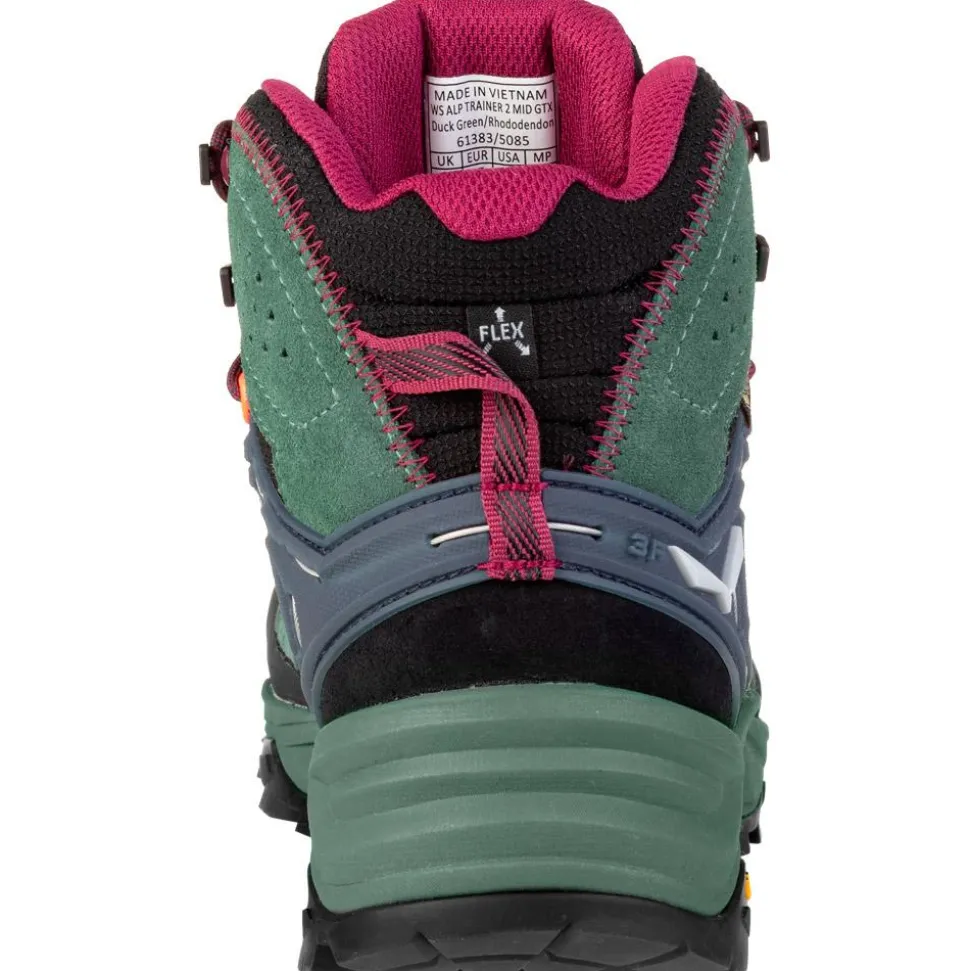 Chaussures de randonnée Salewa Alp Trainer 2 Mid GTX Wmn Duck Green Rhododendon
