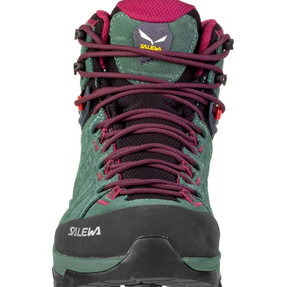 Chaussures de randonnée Salewa Alp Trainer 2 Mid GTX Wmn Duck Green Rhododendon