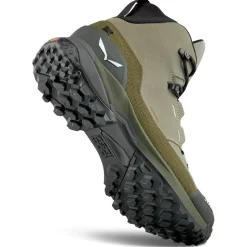 Chaussures de randonnée Salewa Puez Leather Mid Ptx M Shadow Dark Olive