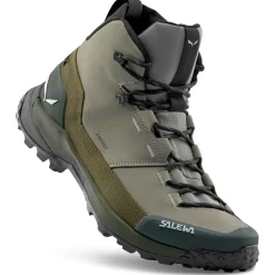 Chaussures de randonnée Salewa Puez Leather Mid Ptx M Shadow Dark Olive