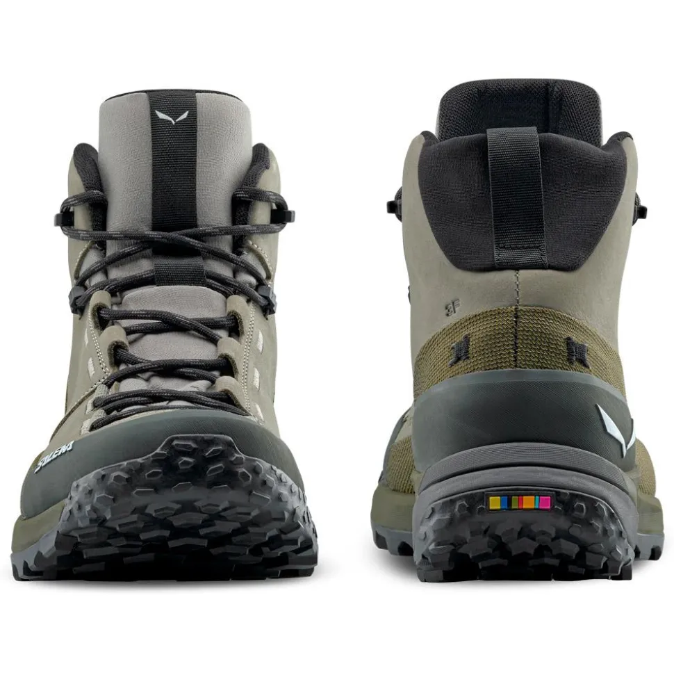 Chaussures de randonnée Salewa Puez Leather Mid Ptx M Shadow Dark Olive