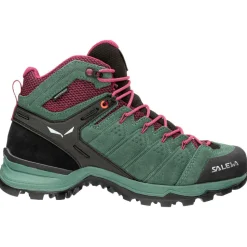 Chaussures de randonnée Salewa Alp Mate Mid WP Wmn Duck Green Rhododendon
