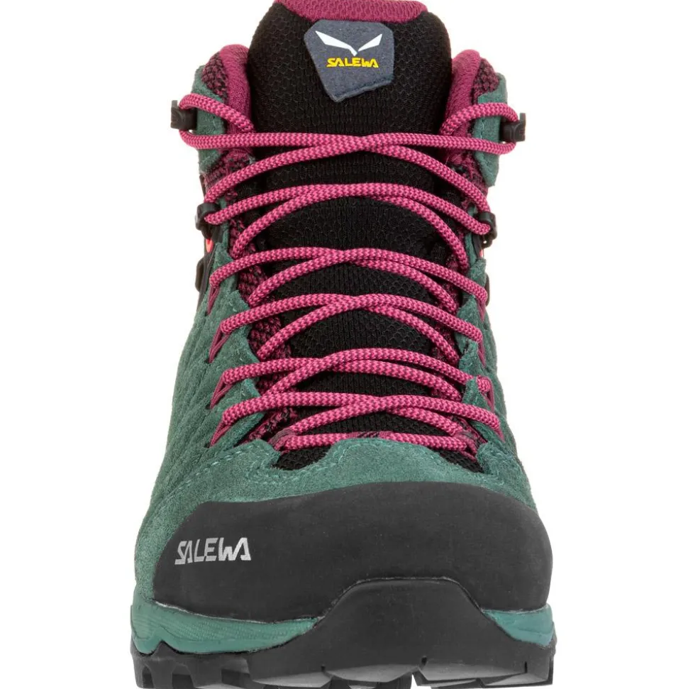 Chaussures de randonnée Salewa Alp Mate Mid WP Wmn Duck Green Rhododendon