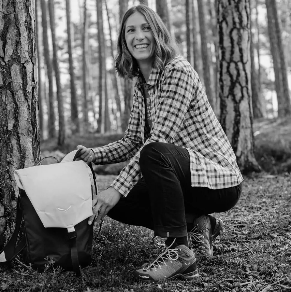 Chaussures de randonnée Salewa Alp Mate Mid WP Wmn Duck Green Rhododendon