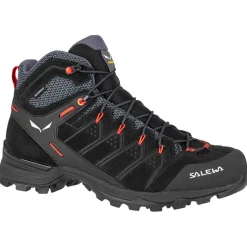 Chaussures de randonnée Salewa Alp Mate Mid WP Black Out Fluo Orange