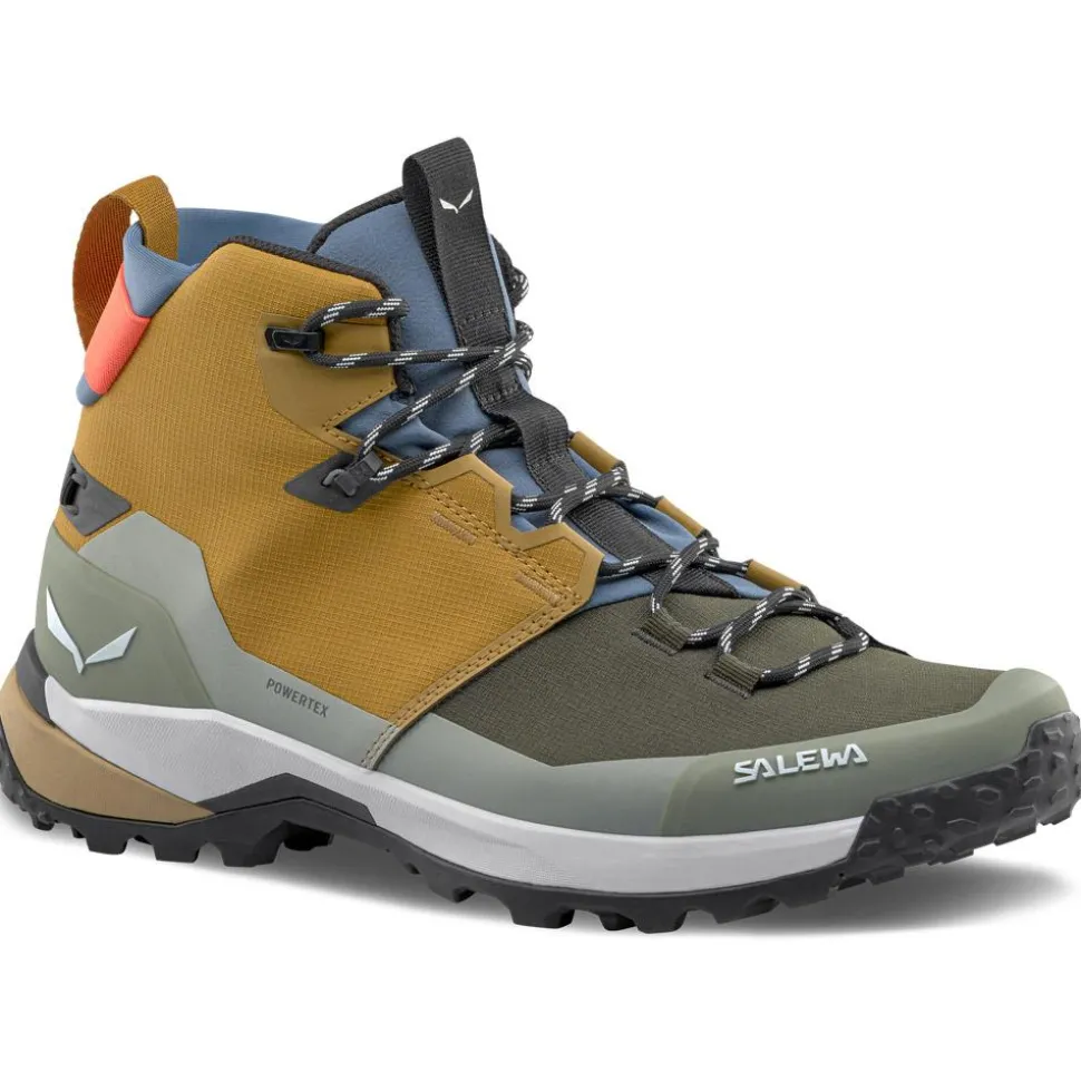 Chaussures de randonnée Salewa Puez 2 Mid PowerTex M Golden Brown Shadow