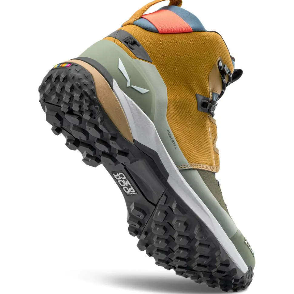 Chaussures de randonnée Salewa Puez 2 Mid PowerTex M Golden Brown Shadow