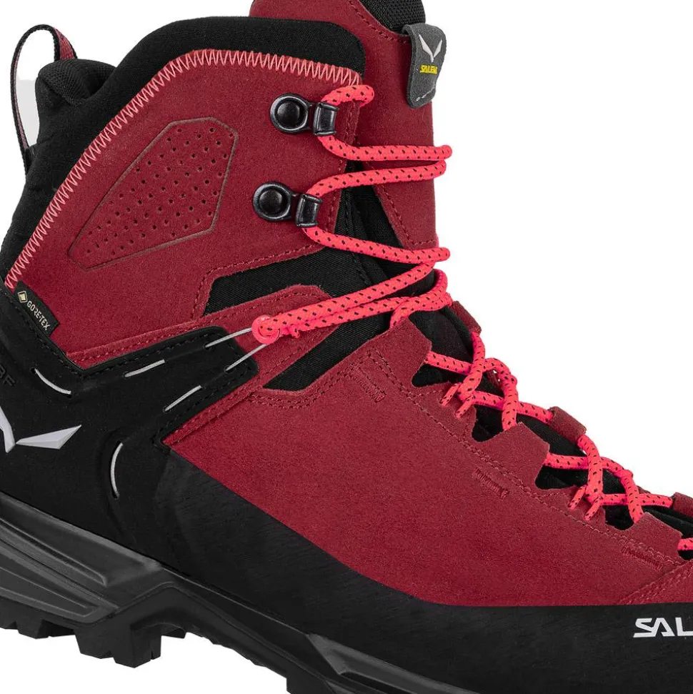 Chaussures de randonnée Salewa MTN Trainer 2 Mid Gore-Tex W Red Dahlia Black