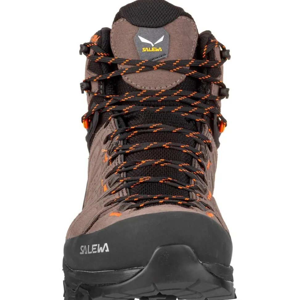 Chaussures de randonnée Salewa Alp Trainer 2 Mid Gore-Tex Wallnut Fluo Orange