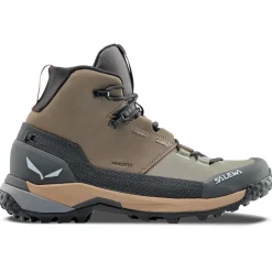 Chaussures de randonnée Salewa Puez Leather Mid Ptx W Bungee Cord Onyx