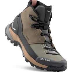 Chaussures de randonnée Salewa Puez Leather Mid Ptx W Bungee Cord Onyx