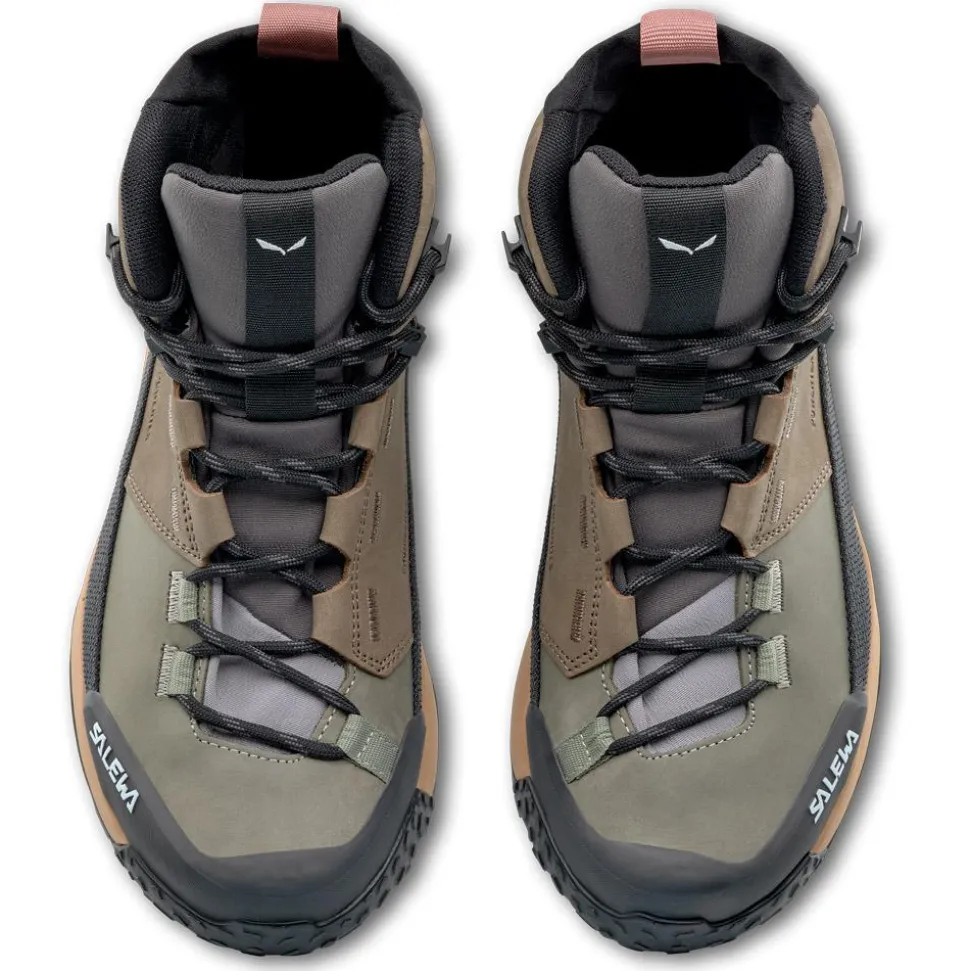 Chaussures de randonnée Salewa Puez Leather Mid Ptx W Bungee Cord Onyx