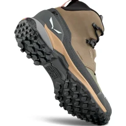 Chaussures de randonnée Salewa Puez Leather Mid Ptx W Bungee Cord Onyx