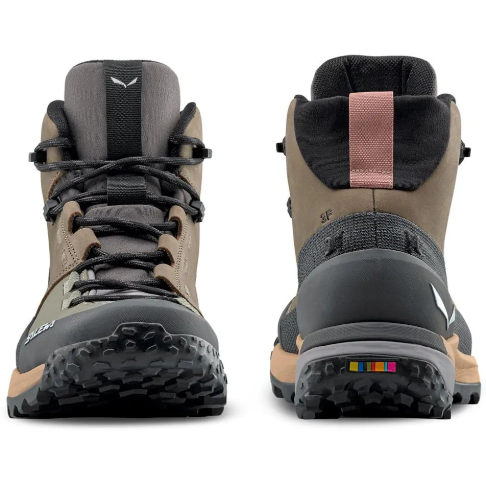 Chaussures de randonnée Salewa Puez Leather Mid Ptx W Bungee Cord Onyx