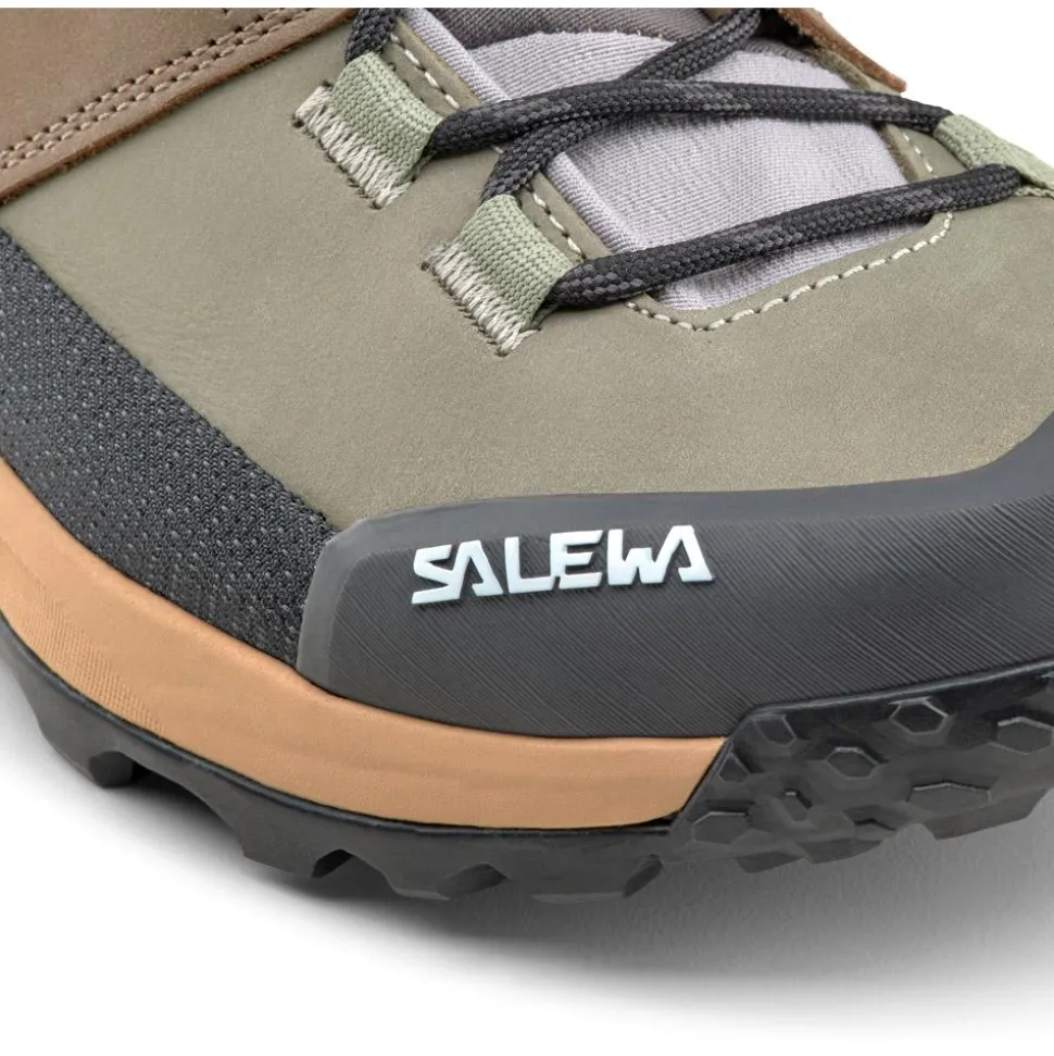 Chaussures de randonnée Salewa Puez Leather Mid Ptx W Bungee Cord Onyx