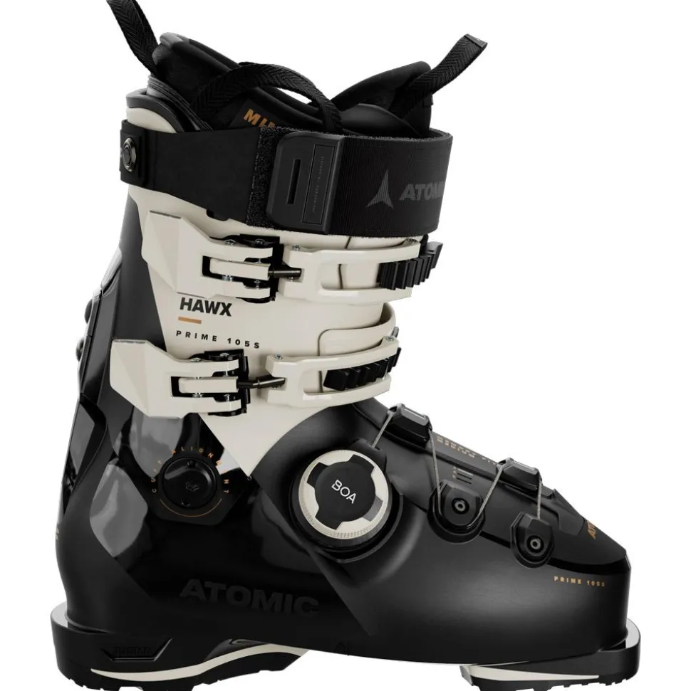 Chaussures de Ski Atomic Hawx Prime 105 S Boa W Black Stone Gold