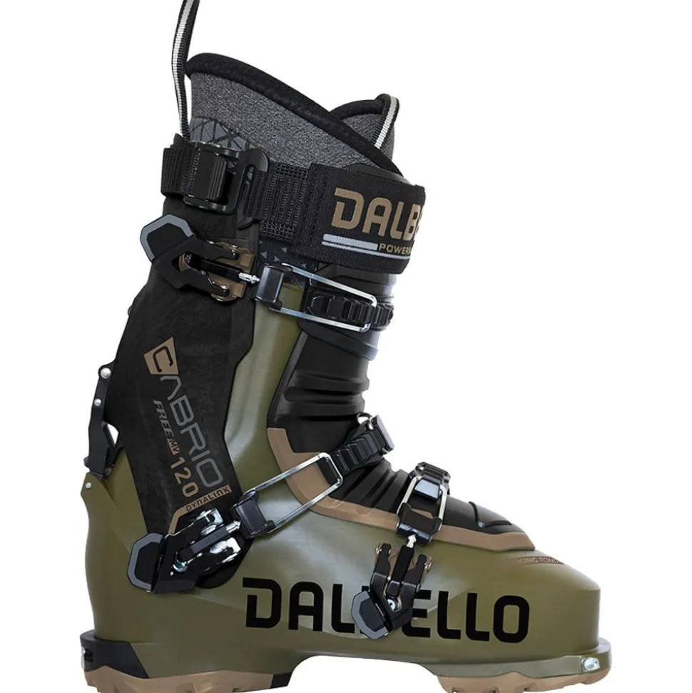 Chaussures de Ski Dalbello Cabrio Mv Free 120 if Black Olive